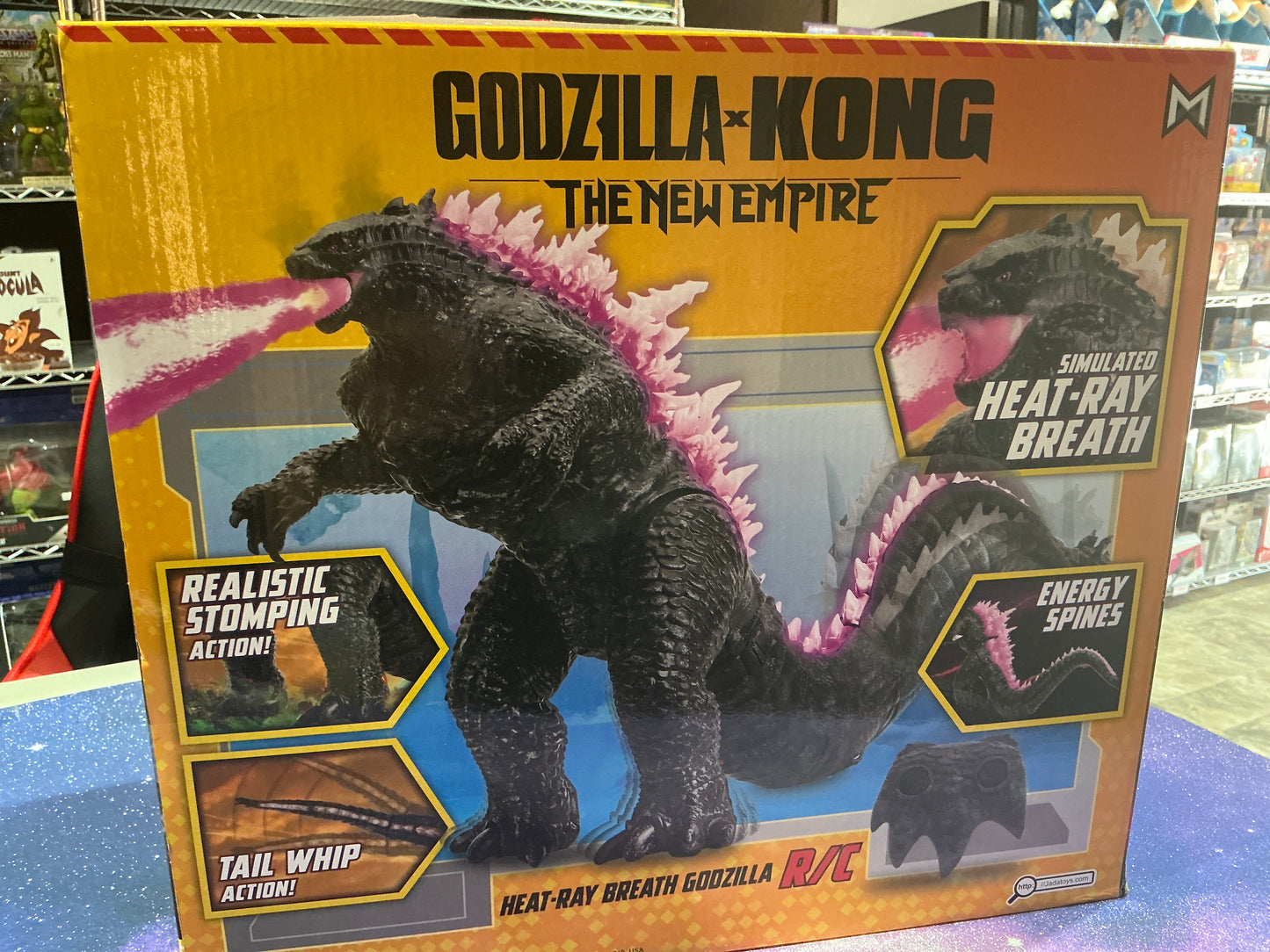 GODZILLA X KONG HEAT RAY BREATH RC