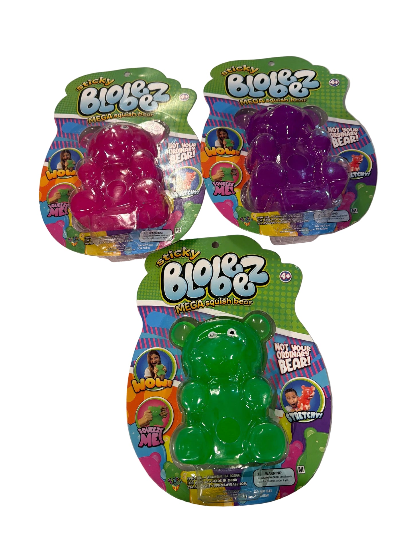 Sticky Blobeez Mega Squishy Bear