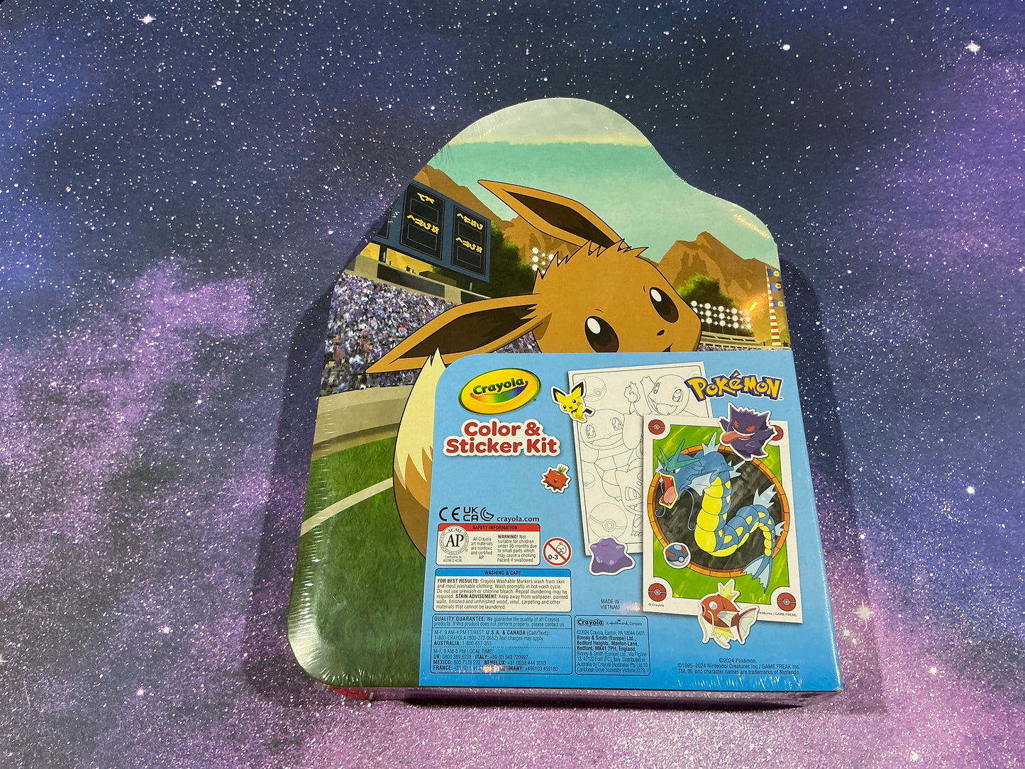 CRAYOLA POKÉMON COLOR 7 STICKER KIT