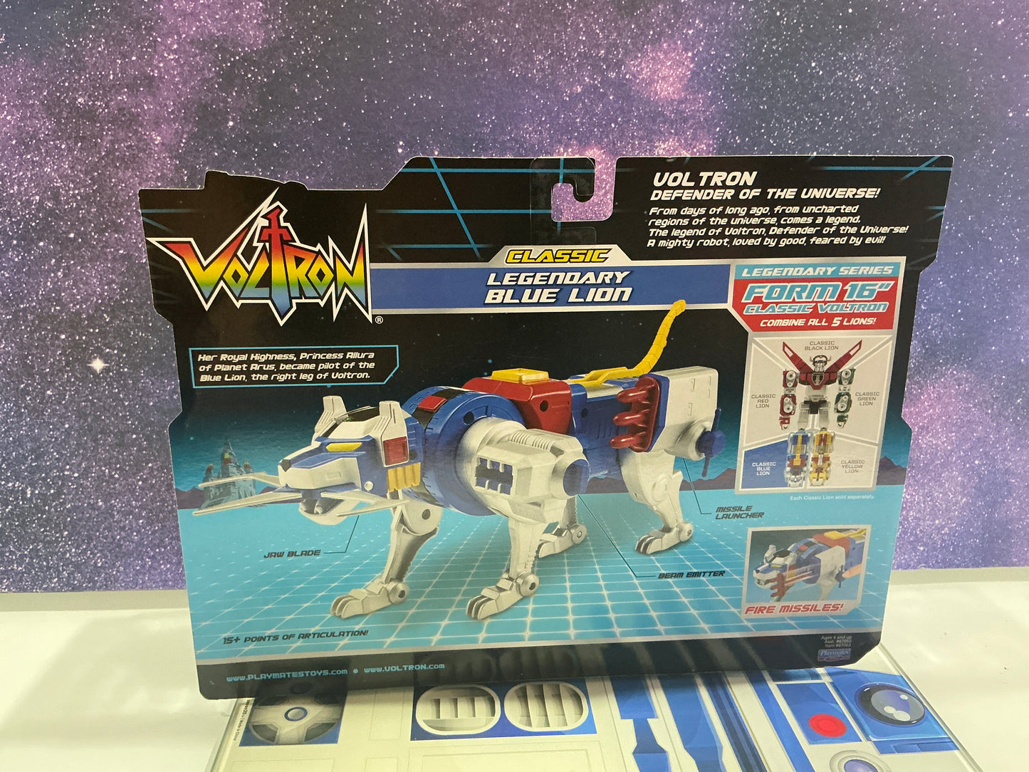 Voctron classic legendary blue lion