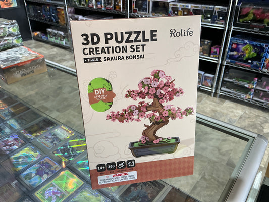 3D PUZZLE CREATION SET Sakura Bonsai