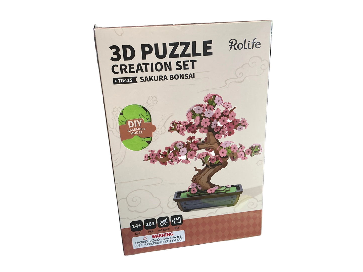 3D PUZZLE CREATION SET Sakura Bonsai
