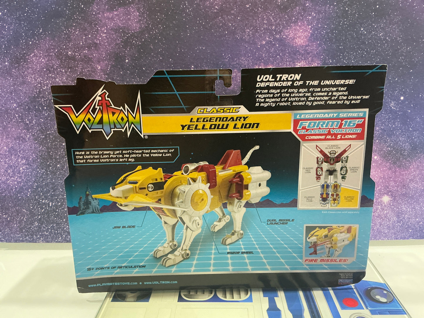 Voctron classic legendary yellow lion