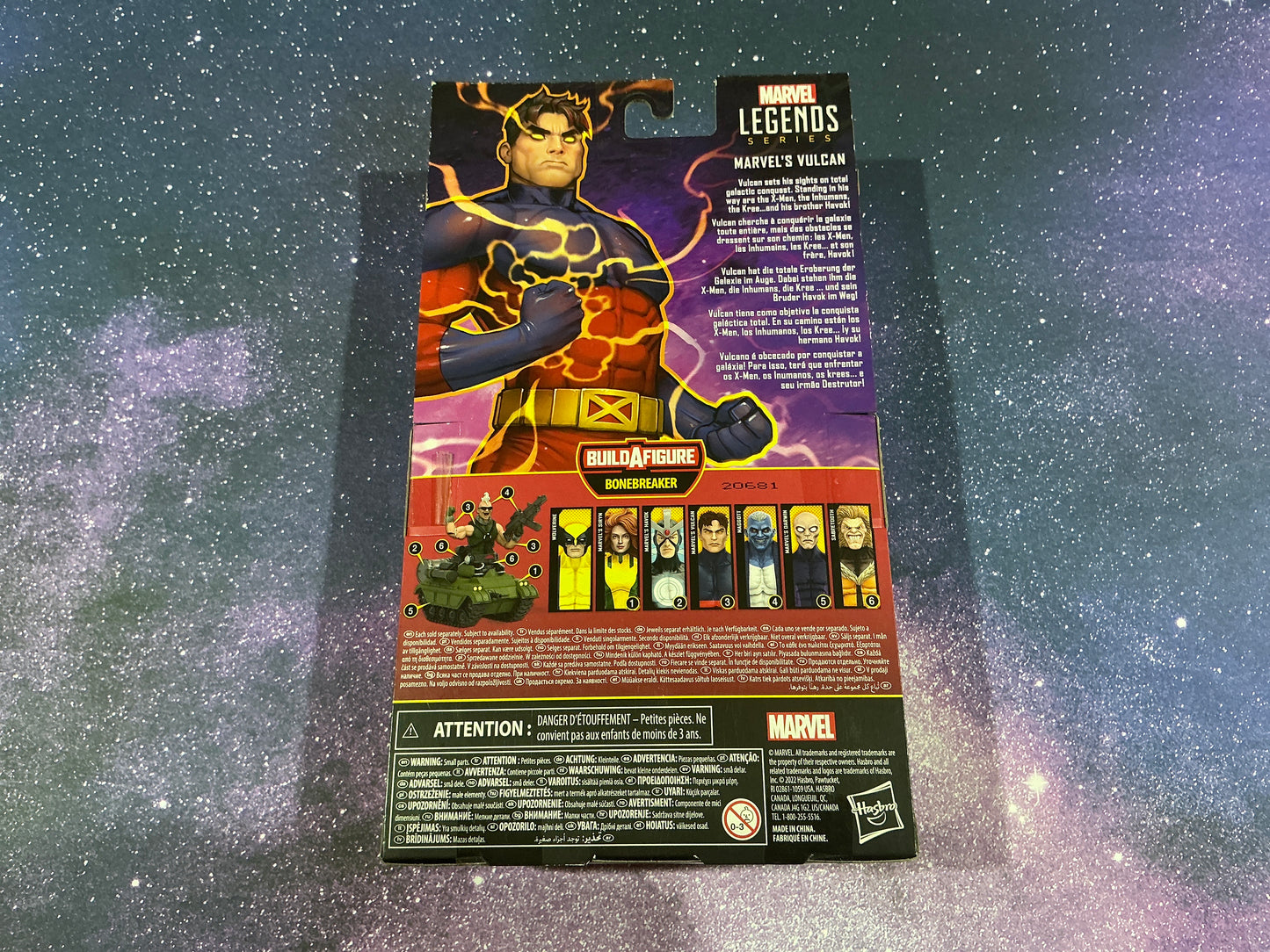 MARVELS VULCAN LEGENDS X-MEN