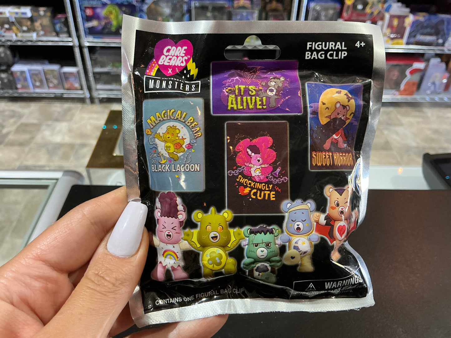 Care Bears, figural bag clip