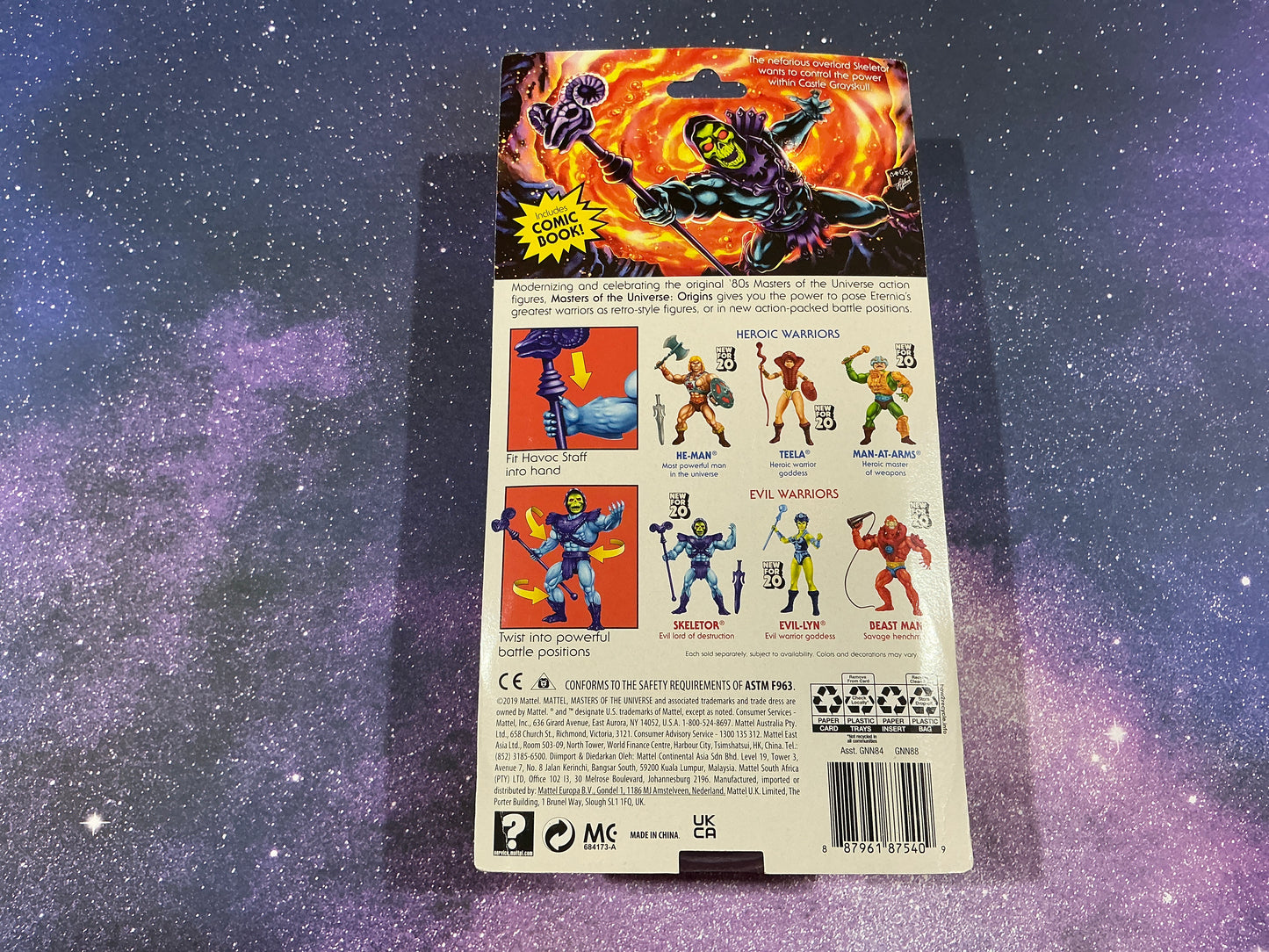 MASTERS OF THE UNIVERSE SKELETOR