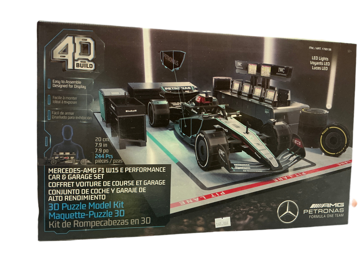 4D build AMG Petronas, Formula One team 