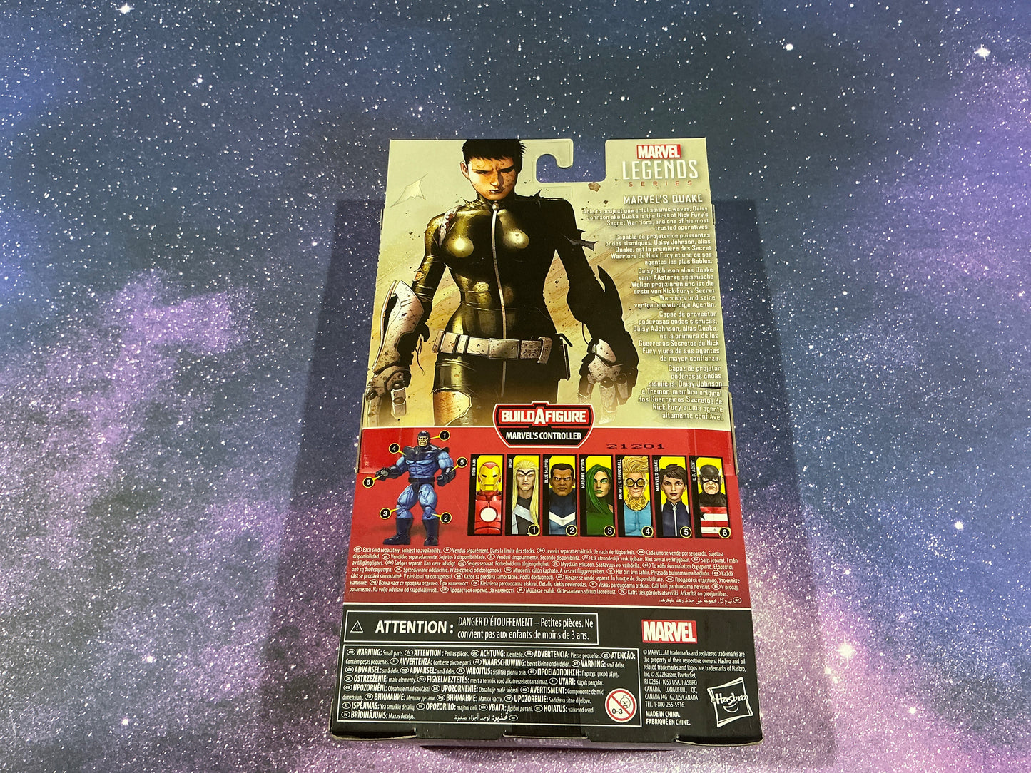 MARVELS QUAKE LEGENDS SERIES