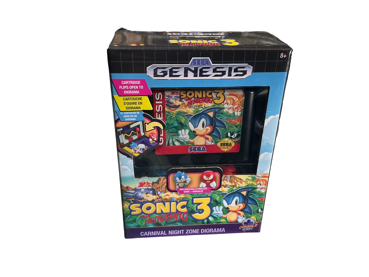 SEGA Genesis sonic three, the hedgehog Carnival night zone diorama
