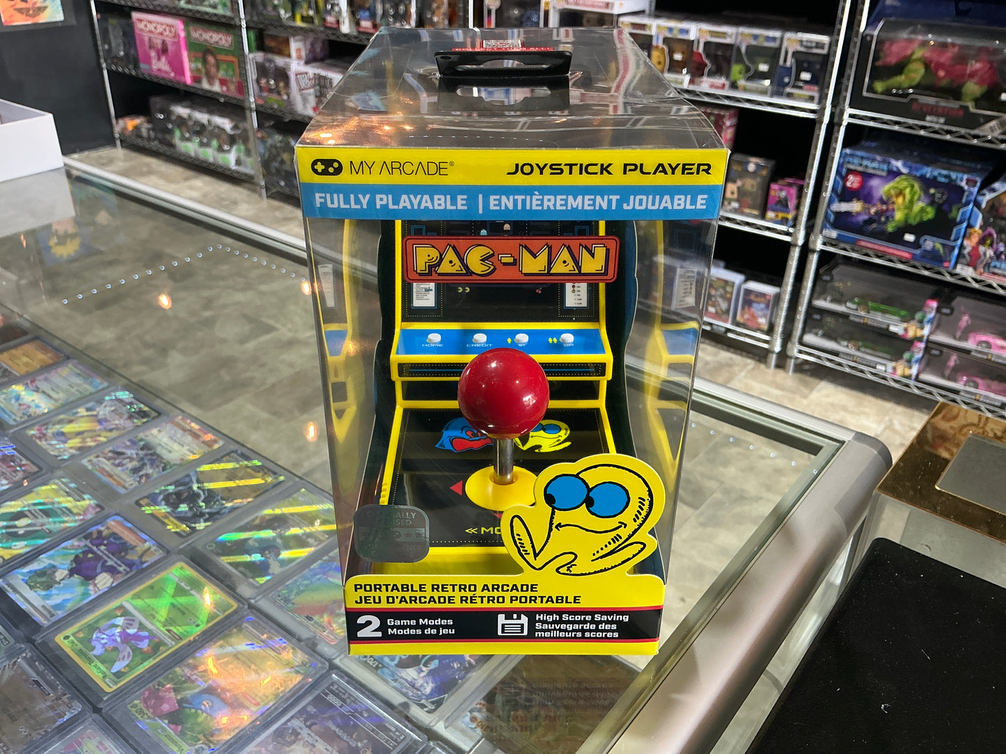 My arcade do stick player Pac-Man 