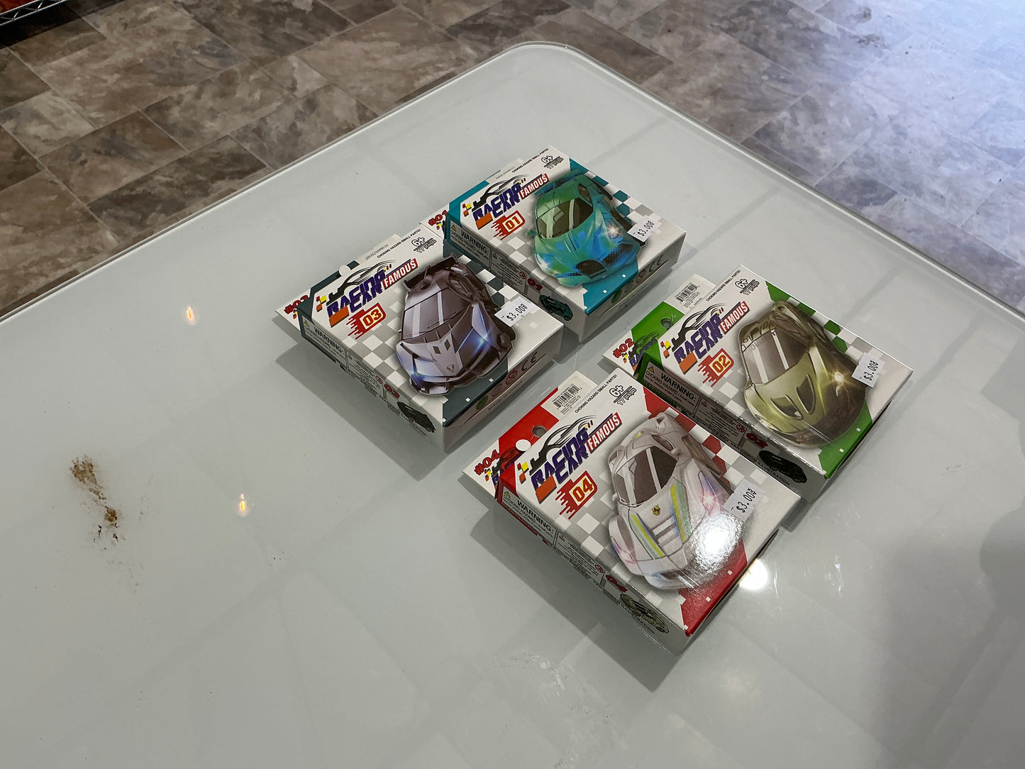 01 Racing car famous 17 pieces