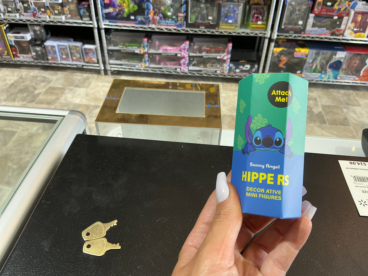 Sony Angel, hippos decorative mini figures 12 kinds stitch