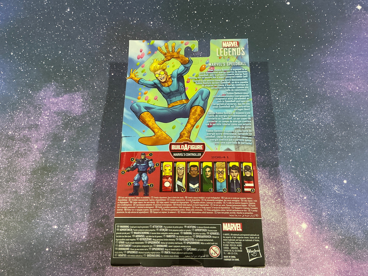 MARVELS SPEEDBALL LEGENDS SERIES