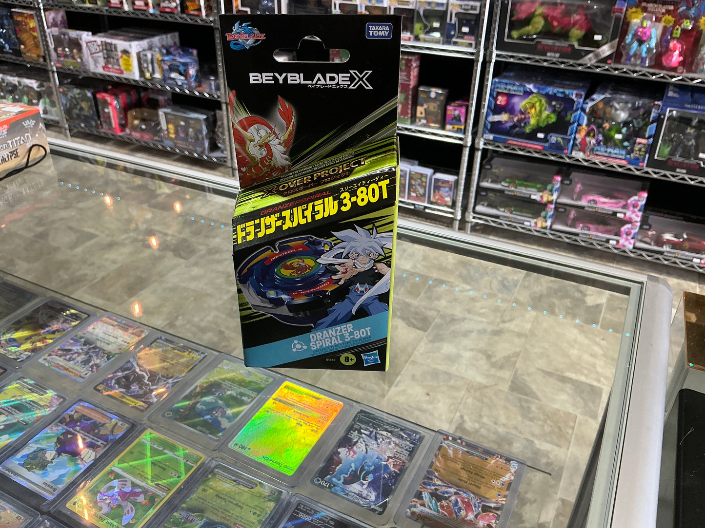 Beyblade x drabber spiral 3-80t