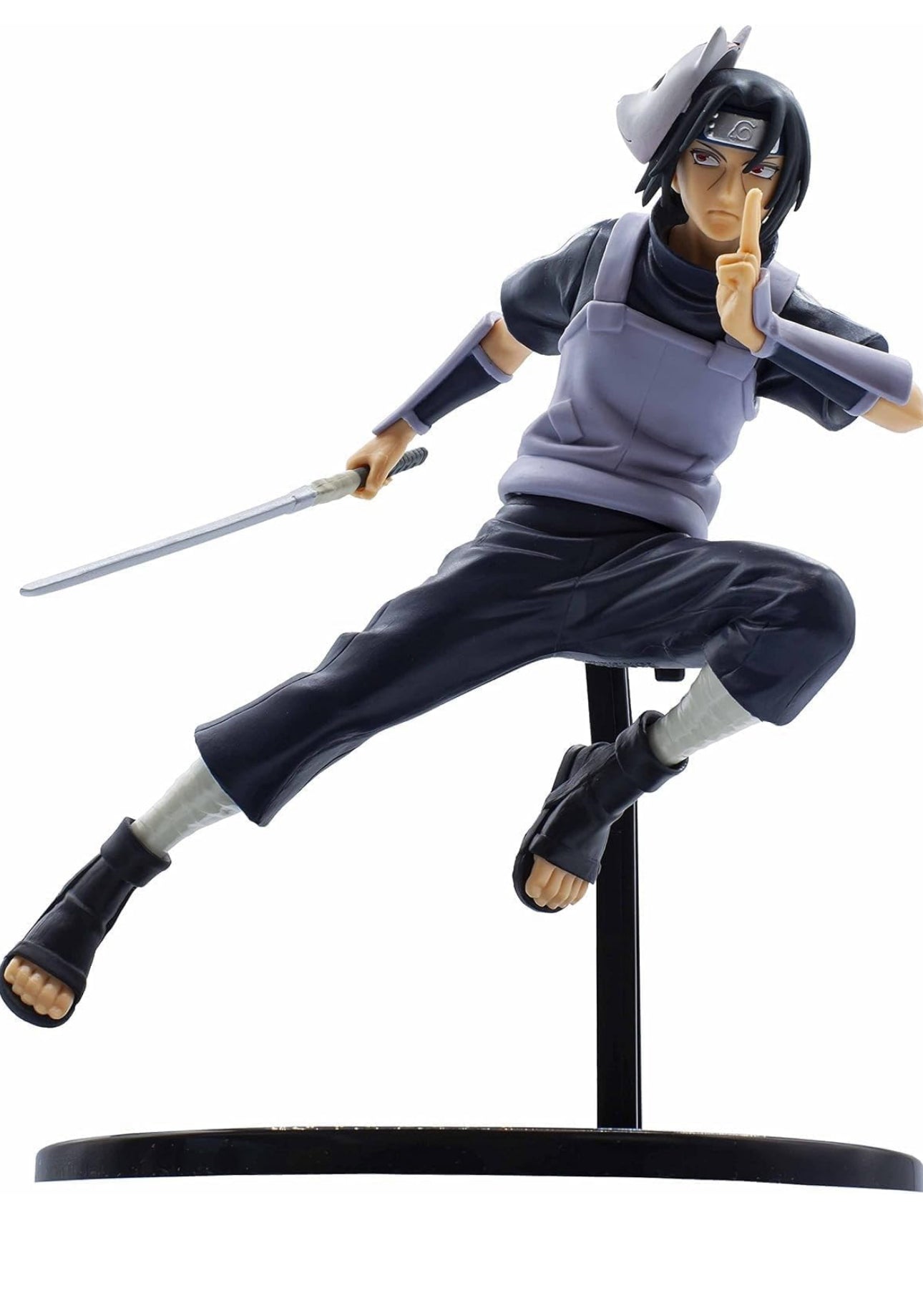 Banpresto - Naruto Shippuden - Vibration Stars - Uchiha Itachi II Statue, Black