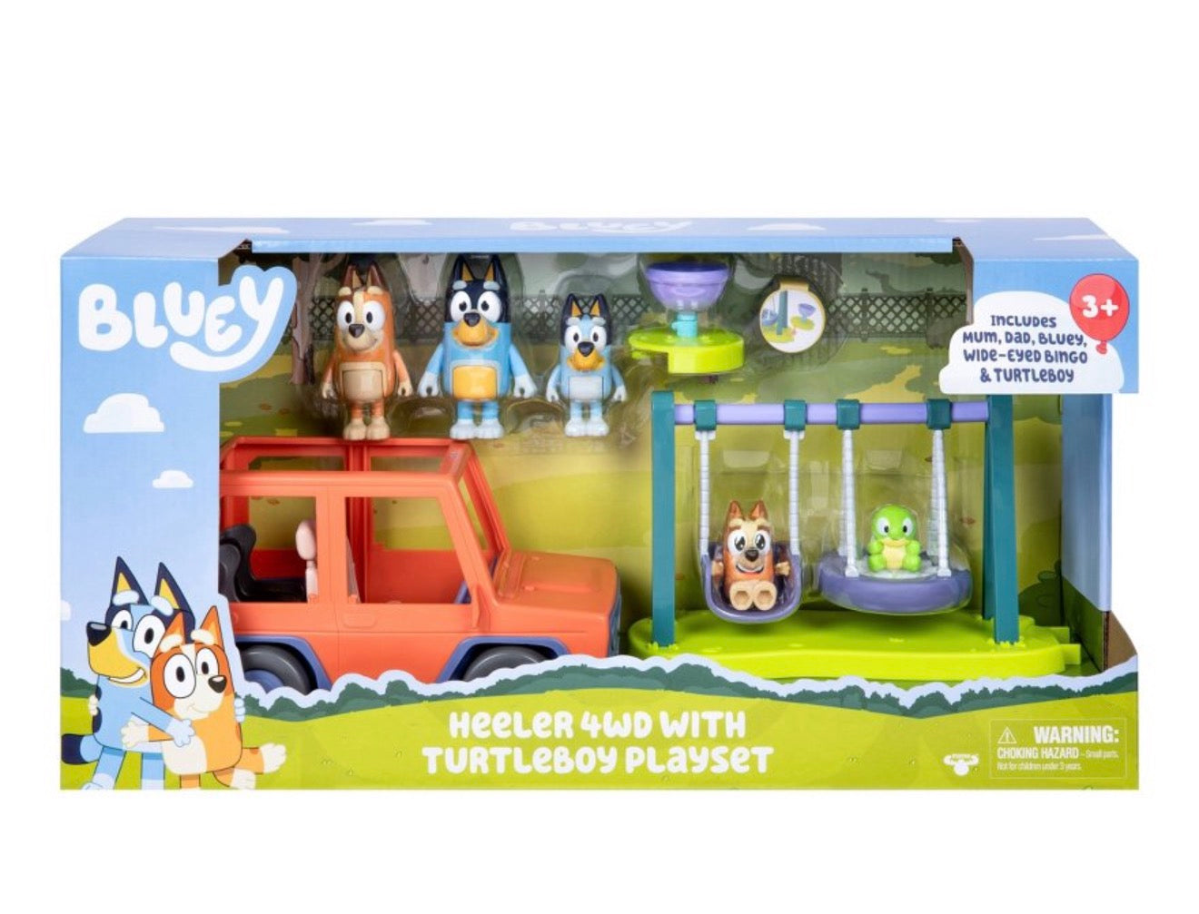 Bluey turtlebot playset