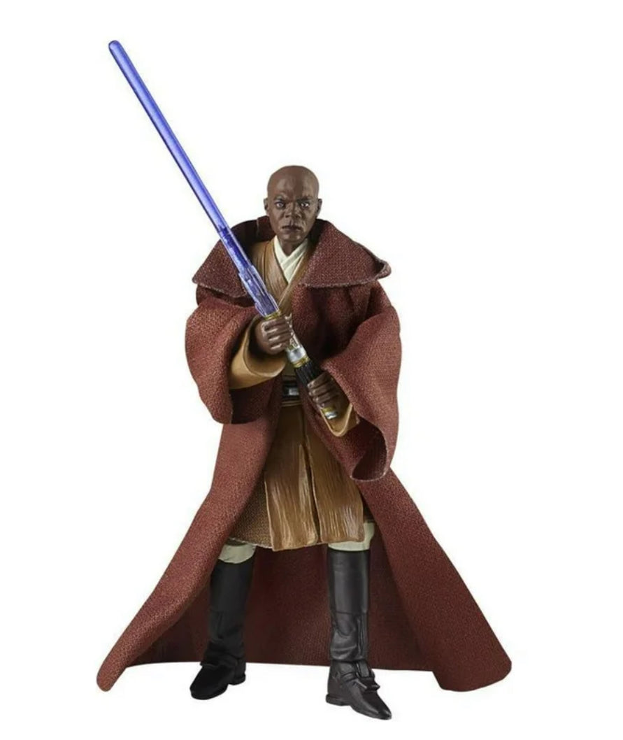 Star Wars The Vintage Collection Mace Windu Toy VC35, 3.75-Inch-Scale Star Wars: Attack of the Clones Action Figure Toy