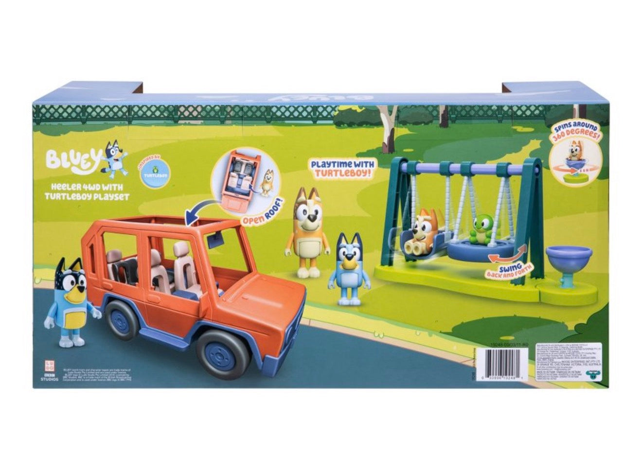 Bluey turtlebot playset