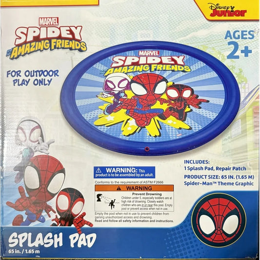 Marvel Spidey and His Amazing Friends Splash Pad 65 Inches