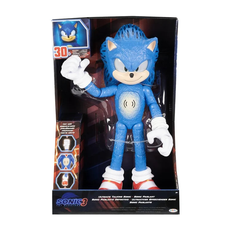 sonic the hedgehog 3 ultimate talking figure