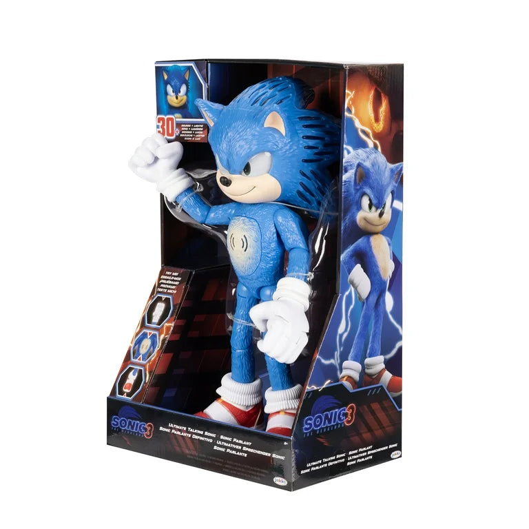 sonic the hedgehog 3 ultimate talking figure