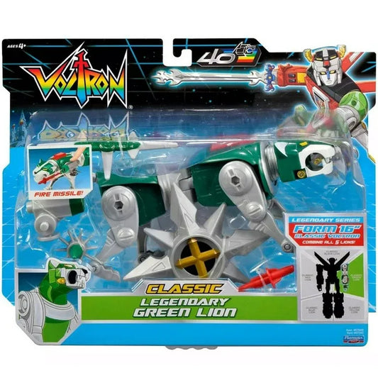Voltron CLASSIC Legendary Green Lion Combinable Action Figure
