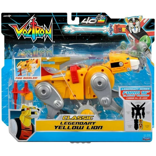 Voltron CLASSIC Legendary Yellow Lion Combinable Action Figure