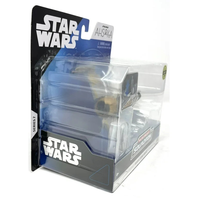 STAR WARS Micro Galaxy Squadron Marrok's Fiend Fighter, 5-Inch Vehicle, 1-Inch Micro Figure, Limited Chase Edition 1 of 5000