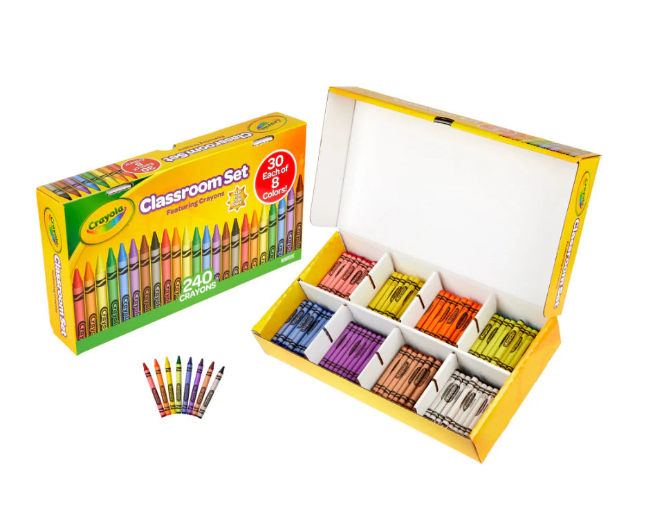 Crayola Classroom Set Crayons 240 Count