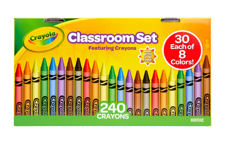 Crayola Classroom Set Crayons 240 Count