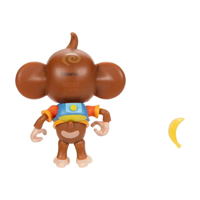 Sega 4 inch Tall Action Figure Monkey Ball AiAi with 22 Points of Articulation 