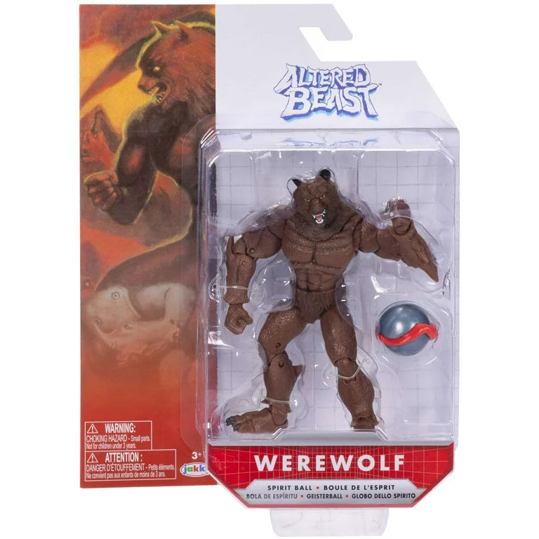 Sega 4 inch Tall Action Figure Altered Beast as Werewolf