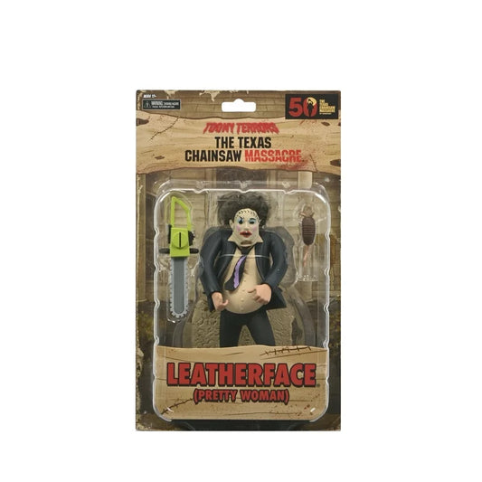 Texas Chainsaw Massacre - 6" Scale Action Figure - Toony Terrors 50th Anniversary Pretty Woman Leatherface