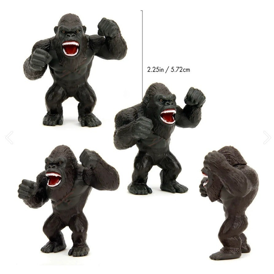 JADA GODZILLA X KONG THE NEW EMPIRE METALFIGS 2.5" KONG DIE-CAST