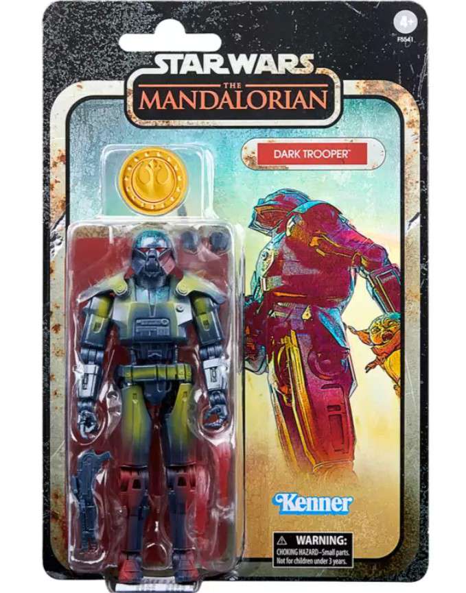 Star Wars The Mandalorian Black Series Credit Collection Dark Trooper Action Figure