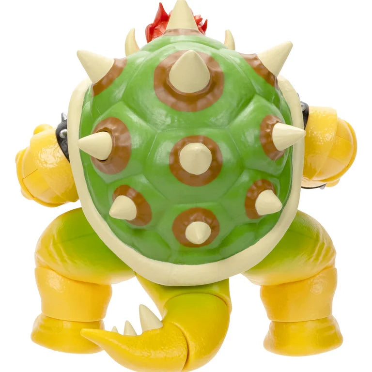 The Super Mario Bros. Movie 7 inch Feature Bowser Action Figure with Fire Breathing Effects