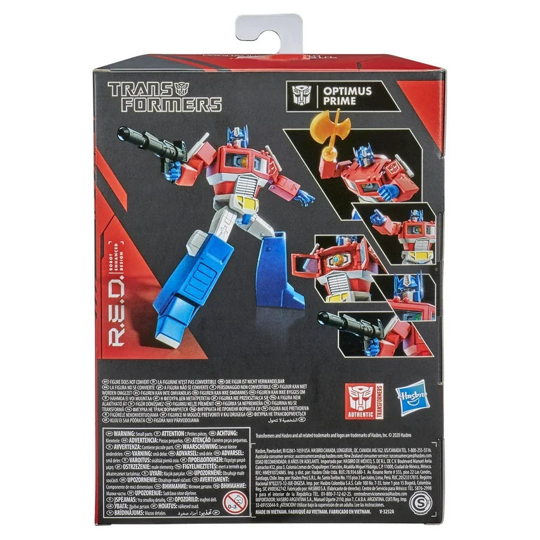 Transformers R.E.D Optimus Prime Action Prime Figure