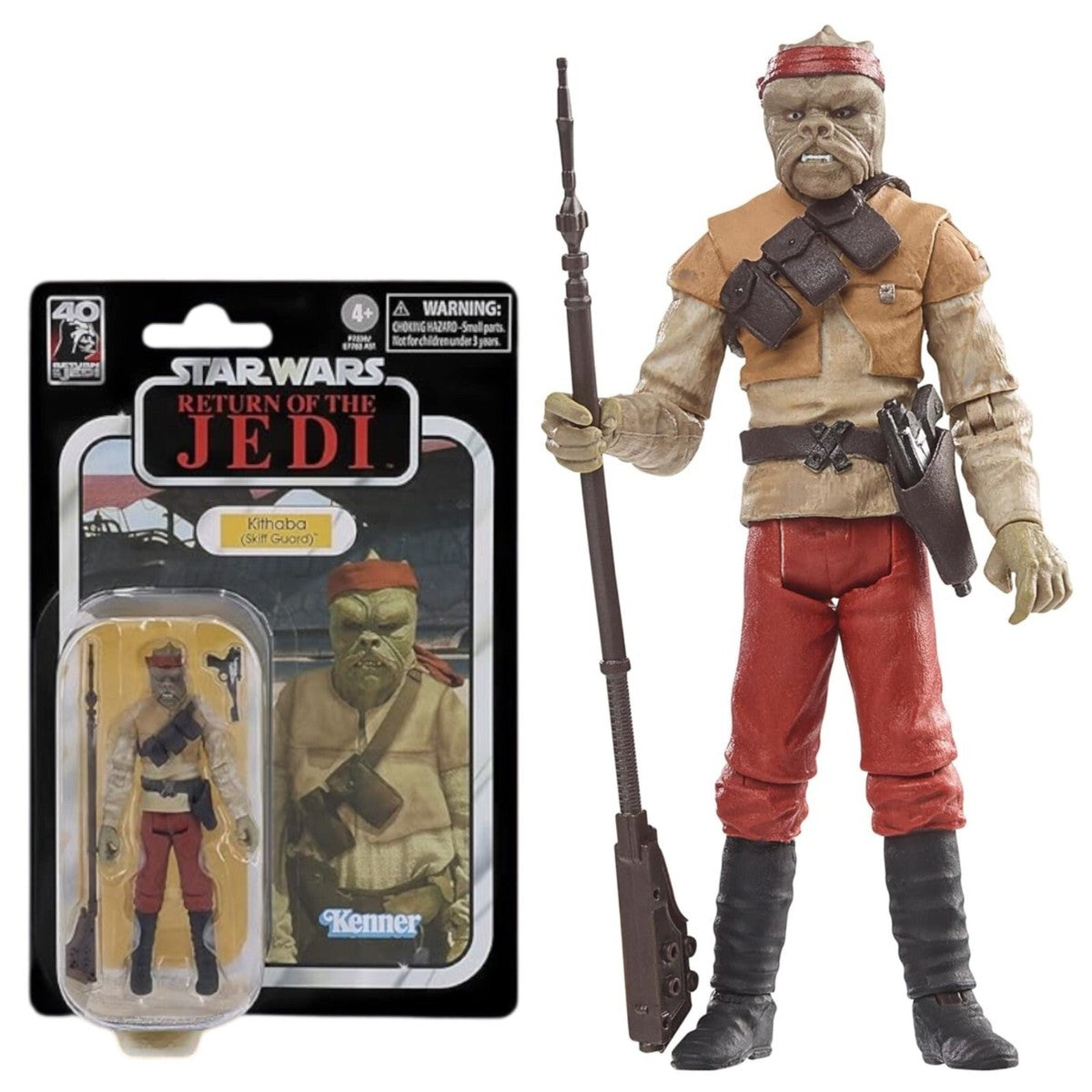 Star Wars Kithaba Skiff Guard Return of The Jedi Collectible 3.75" Action Figure