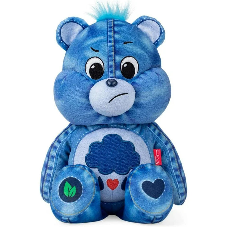 Care Bears 14" Grumpy Bear Plush - NEW Denim Design - Blue