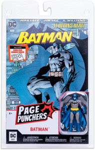 DC Batman it begins here page puncture, Batman comic book
