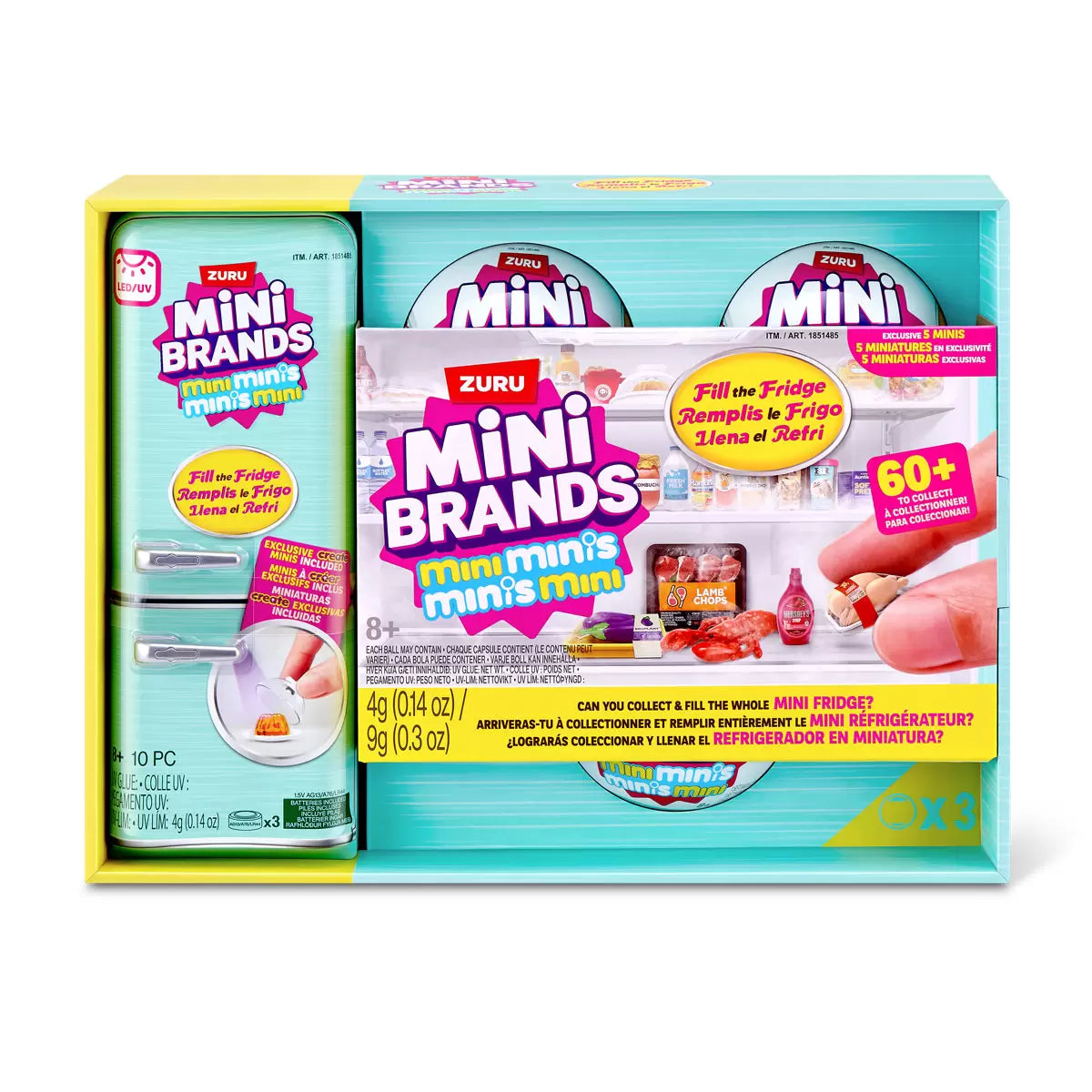 ZURU Mini BRANDS FILL THE FRIDGE PLAYSET