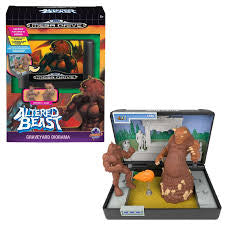 SEGA Genesis altered beast graveyard diorama