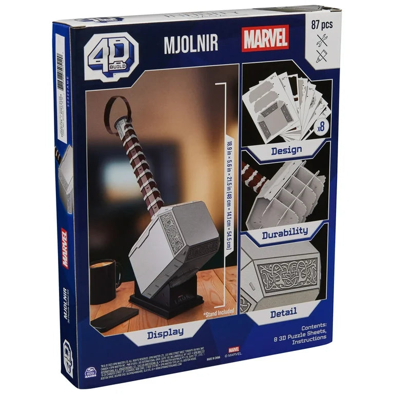 4d puzzle marvel Thor’s hammer