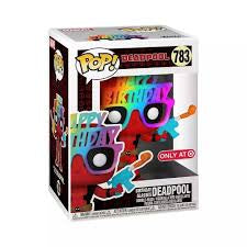 POP Funko 54687 Deadpool Birthday Glasses Deadpool 30th Anniversary #783