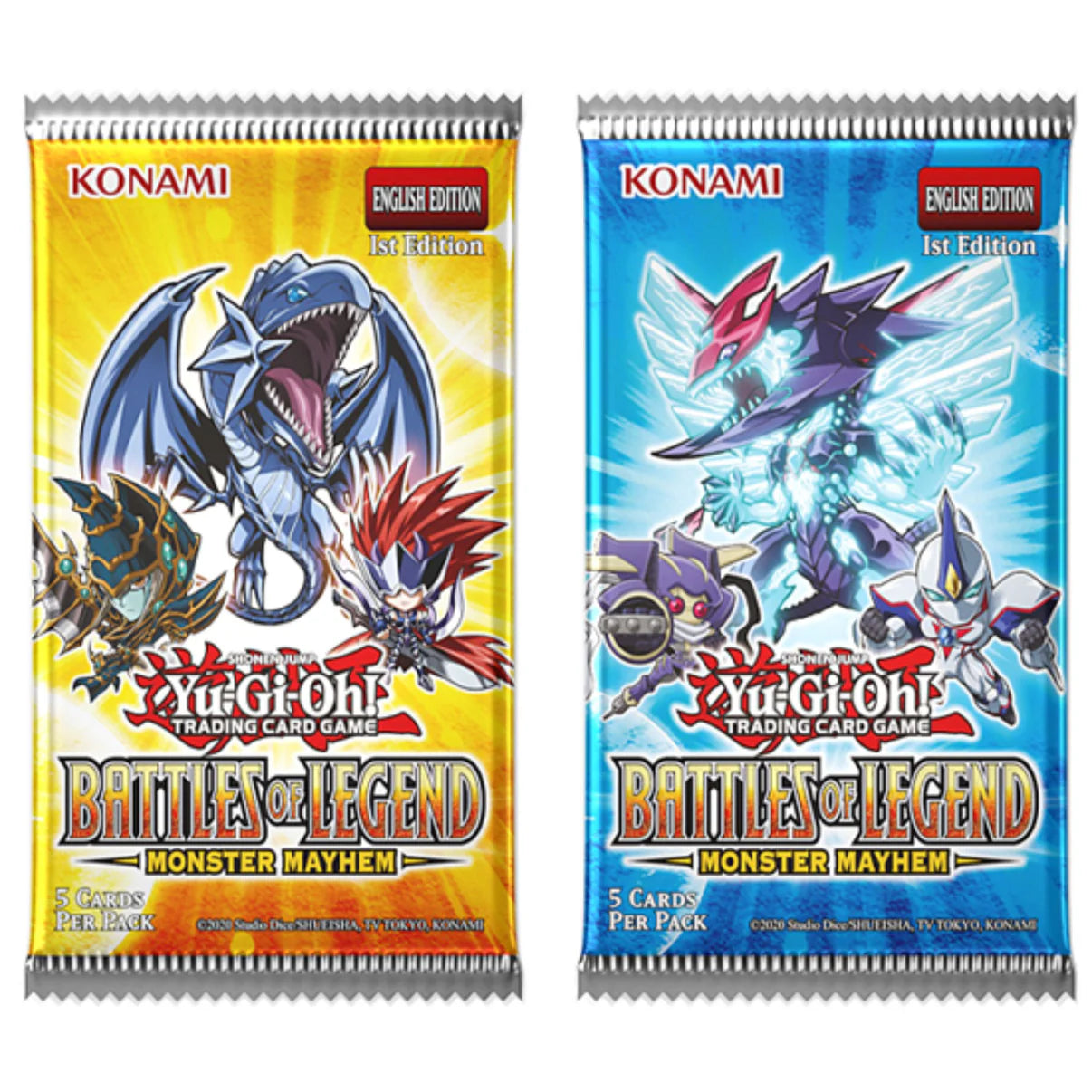 Yu-Gi-Oh Battles of Legend: Monster Mayhem Booster pack