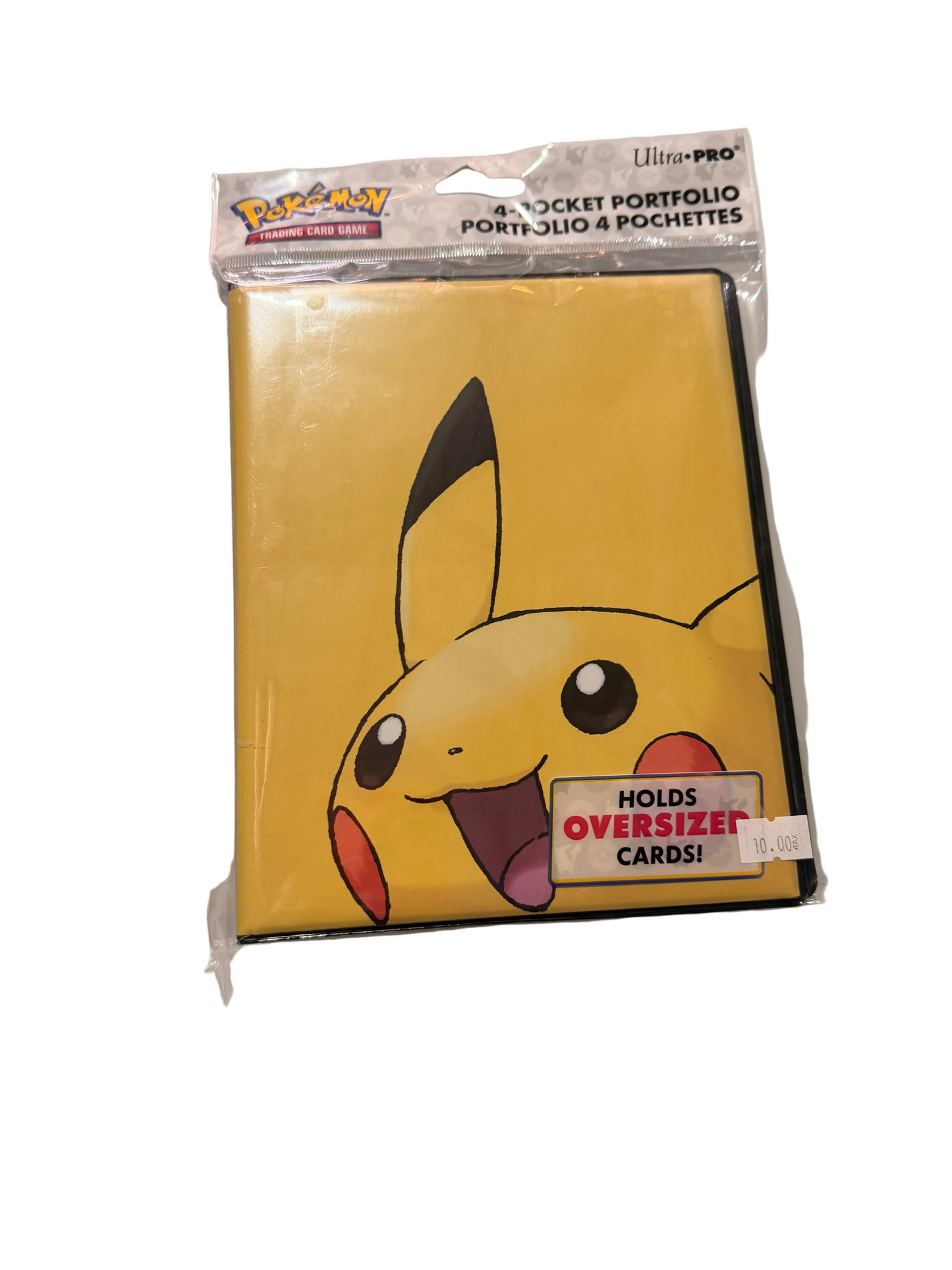 Ultra PRO Pokémon Pikachu 4-Pocket Portfolio - binder