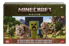 Mattel Minecraft Movie Ultimate Movie Pack action figure set