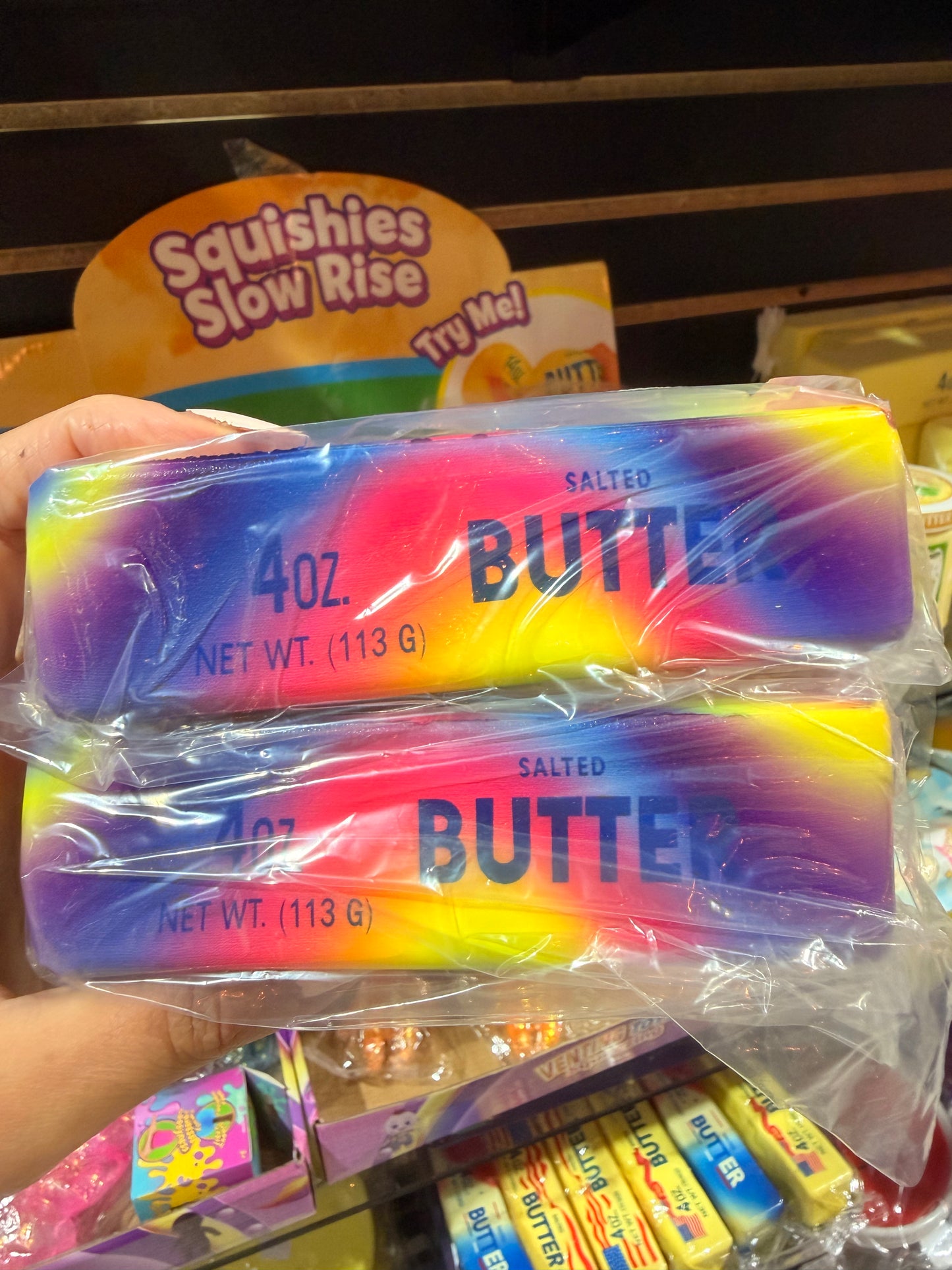 Tie Dye Butter Squishy Slow Rise