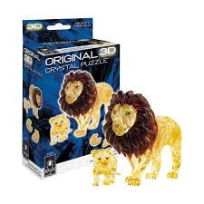 BePuzzled Lion and Baby 3D Crystal Puzzle