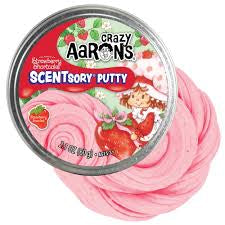 Crazy Aaron’s SCENTsory Putty, Strawberry Shortcake Mini Tin